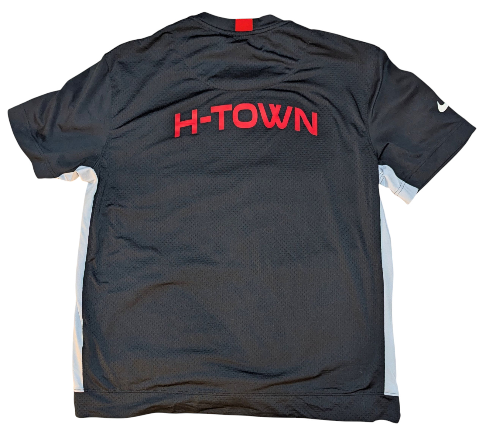 Nike HOUSTON ROCKET Shooting Shirt Mesh City Edition Mens XL Performance H-Town