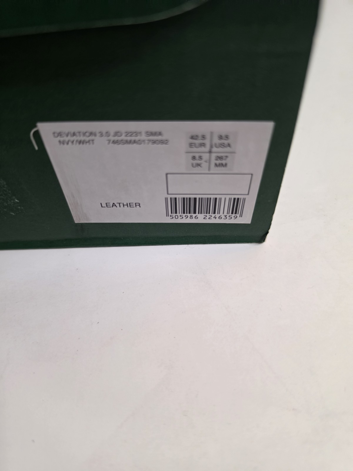 Lacoste Deviation 3.0 319 2 SMA Men’s Leather Sneakers Blue/White US 9.5