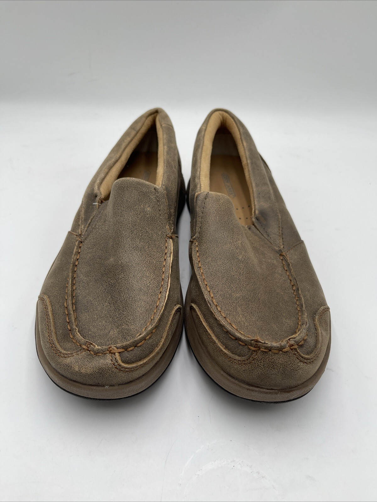 Cody James Men’s Trust Me Beaned Slip-On Casual Oxford Shoes Brown Size 10D