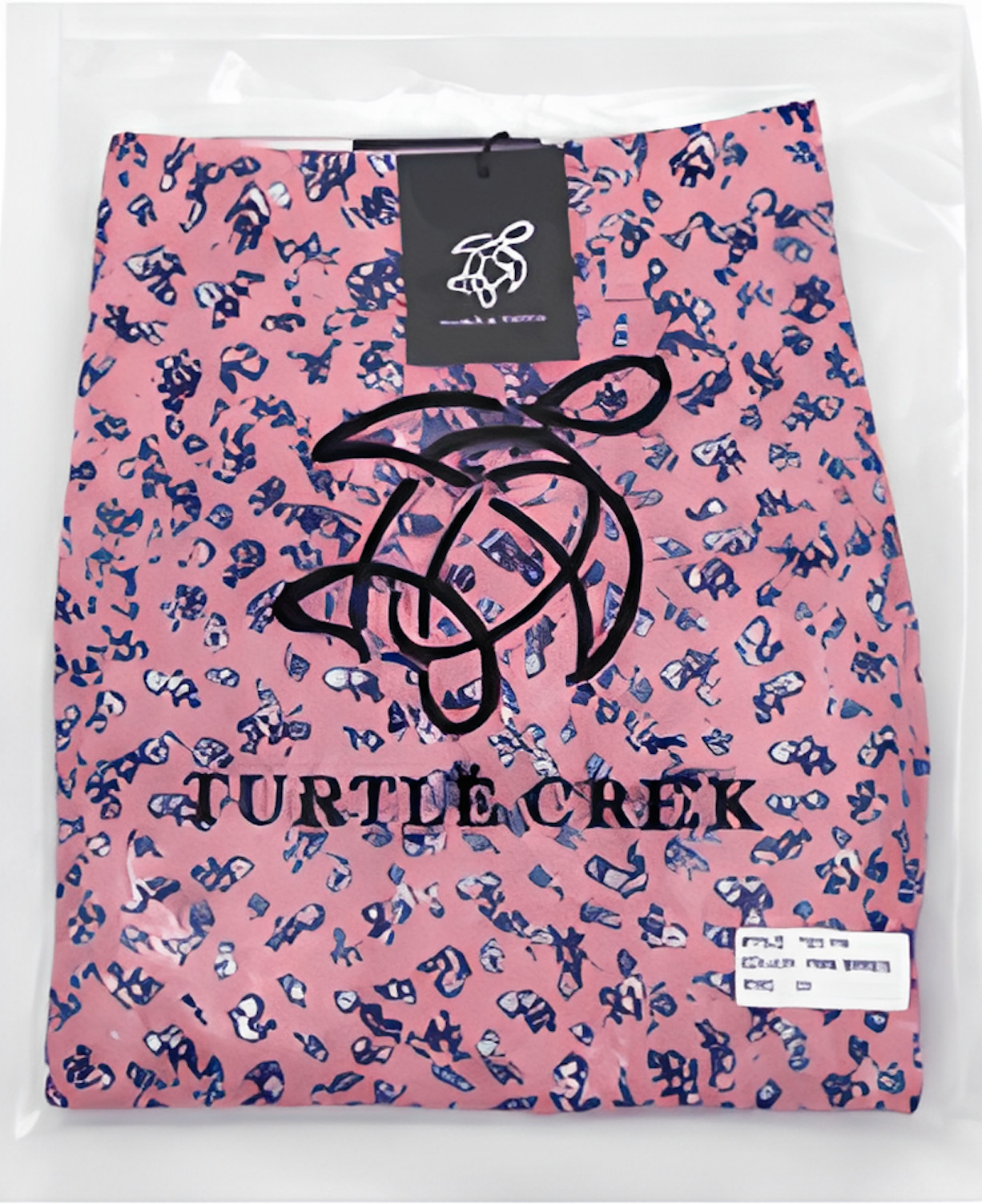 Turtle Creek Men s Pink Birdies Print Shorts Flat Front Golf Casual