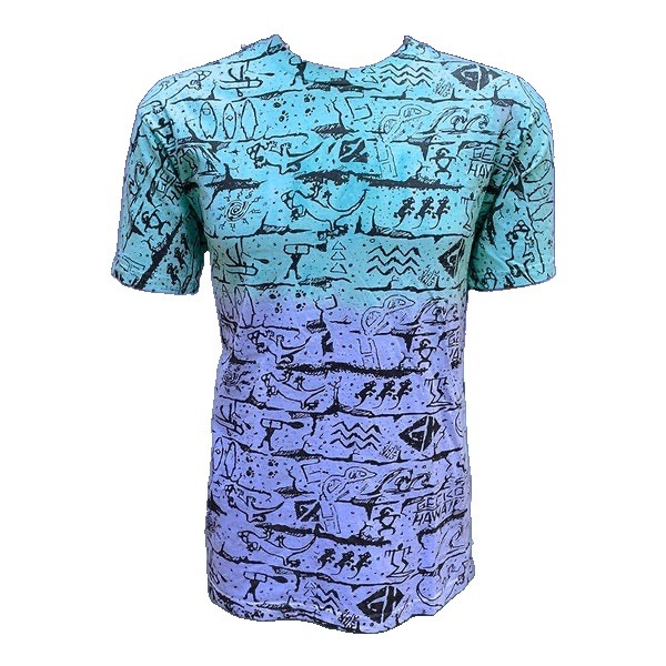 1988 Northern Lights Gecko Wall Tie-Dye Men’s Size Small EUC 100% Combed Cotton
