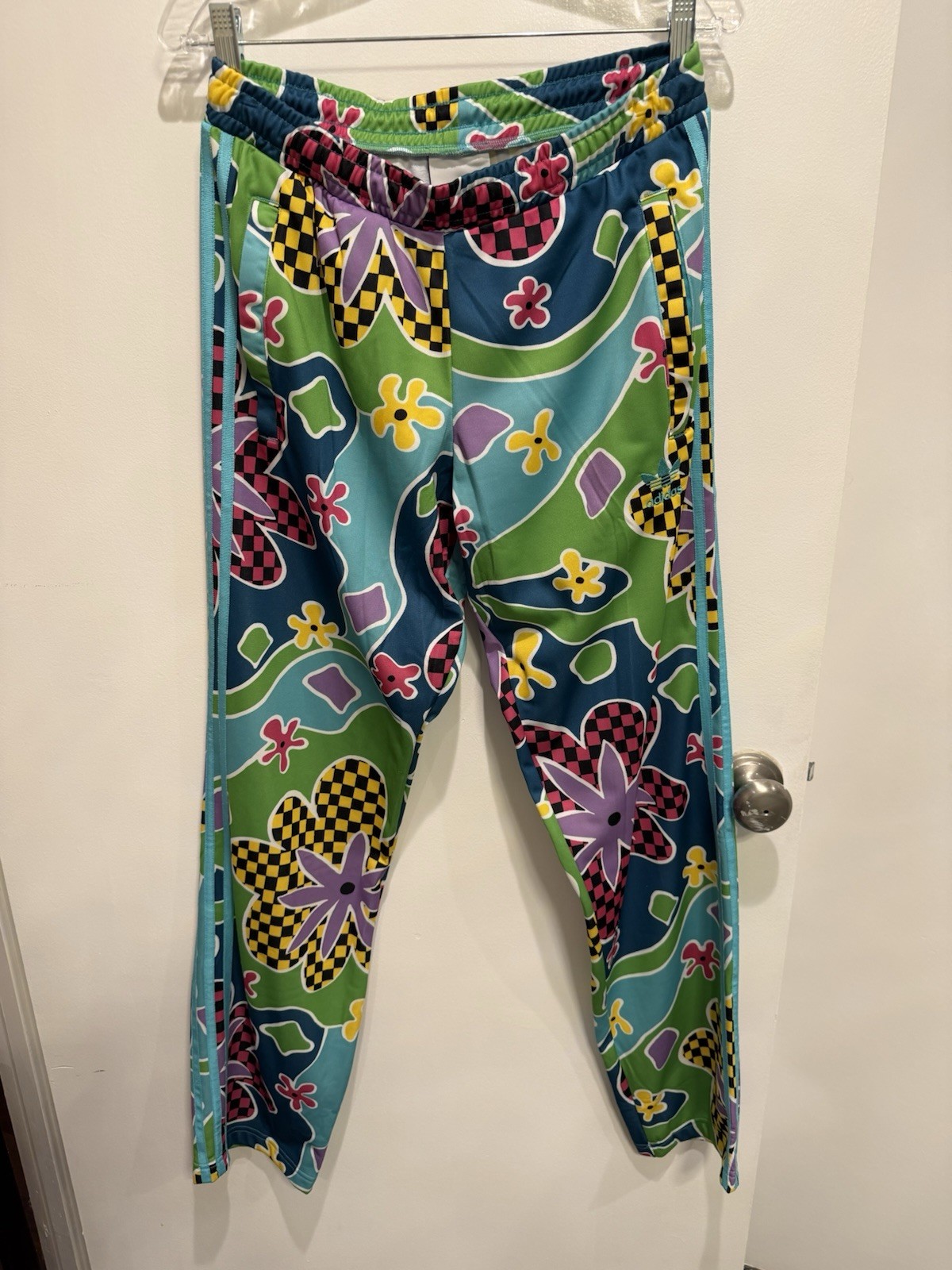 Jeremy Scott Adidas Psychedelic Floral Track Pants M