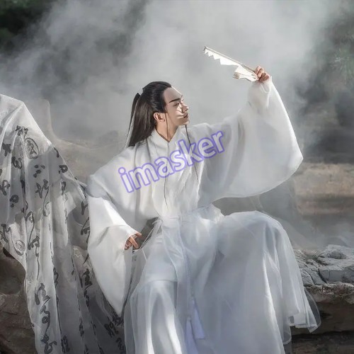 Ming Dynasty Chinese Hanfu Ancient Vintage Costume Cosplay Outfit Embroidery