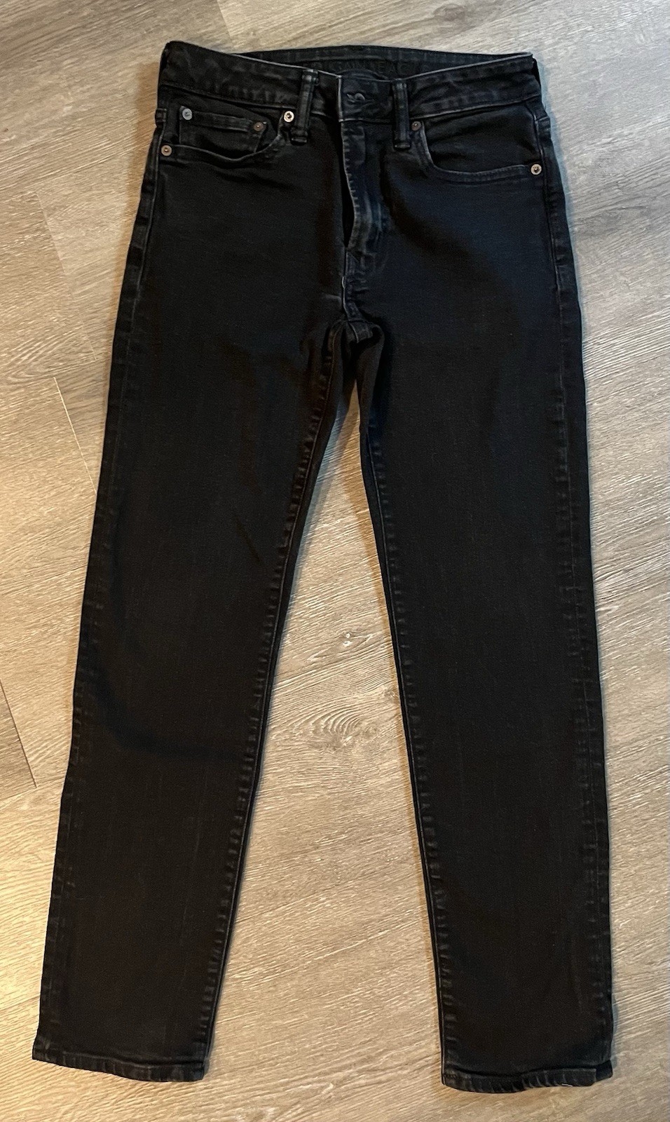 Men’s American Eagle Black Skinny Jeans, Sz 29 x 30, NE(X)T LEVEL AIRFLEX