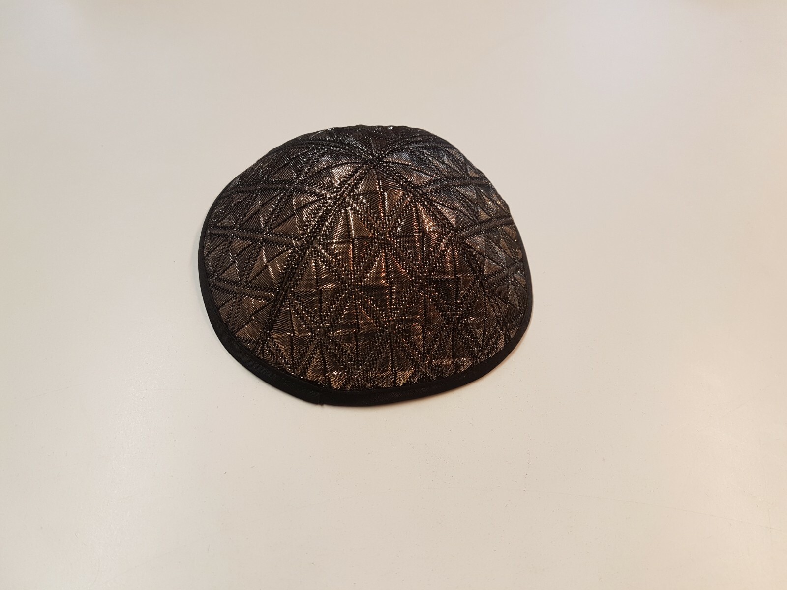 Kippa, Jarmulke, Kippah,Kipa Schwarz 16-17cm