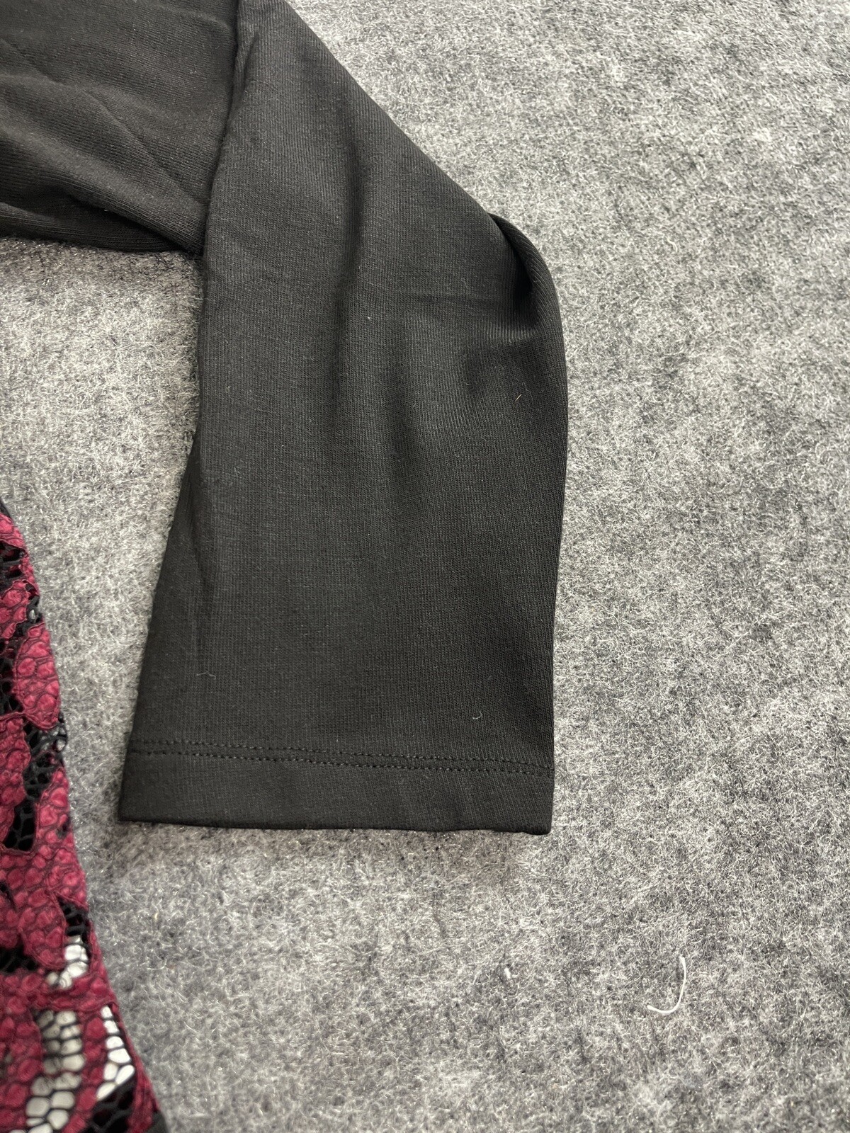 Kingsland Sweater Womens Extra Large Cardigan Open Front Black Pullover N233