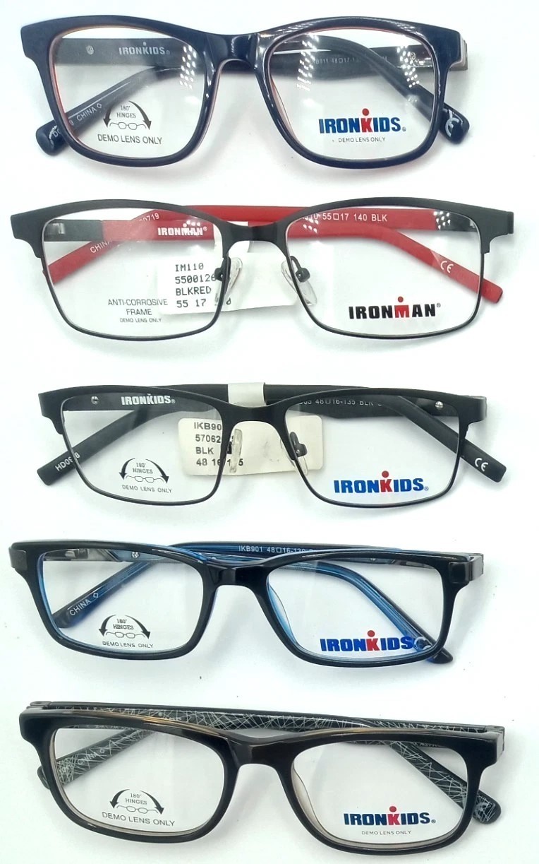 IronMan Glasses Iron Kids CHOOSE SIZE/COLOR/MODEL/FRAME Iron Man Eyeglass Frames