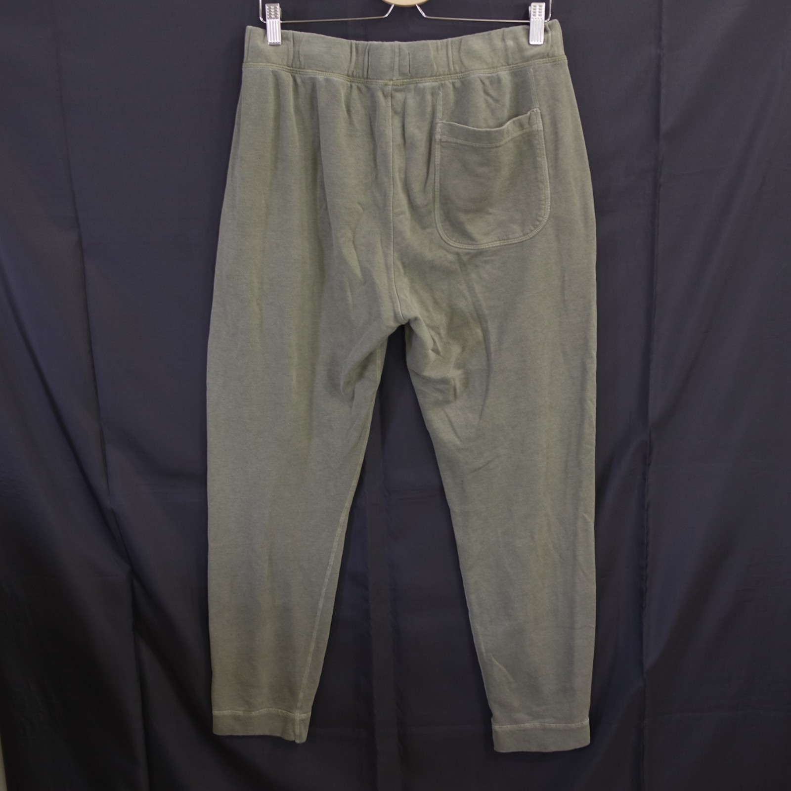 Buck Mason Sweatpants Mens Size M Olive Brushed Loopback Heavyweight Casual