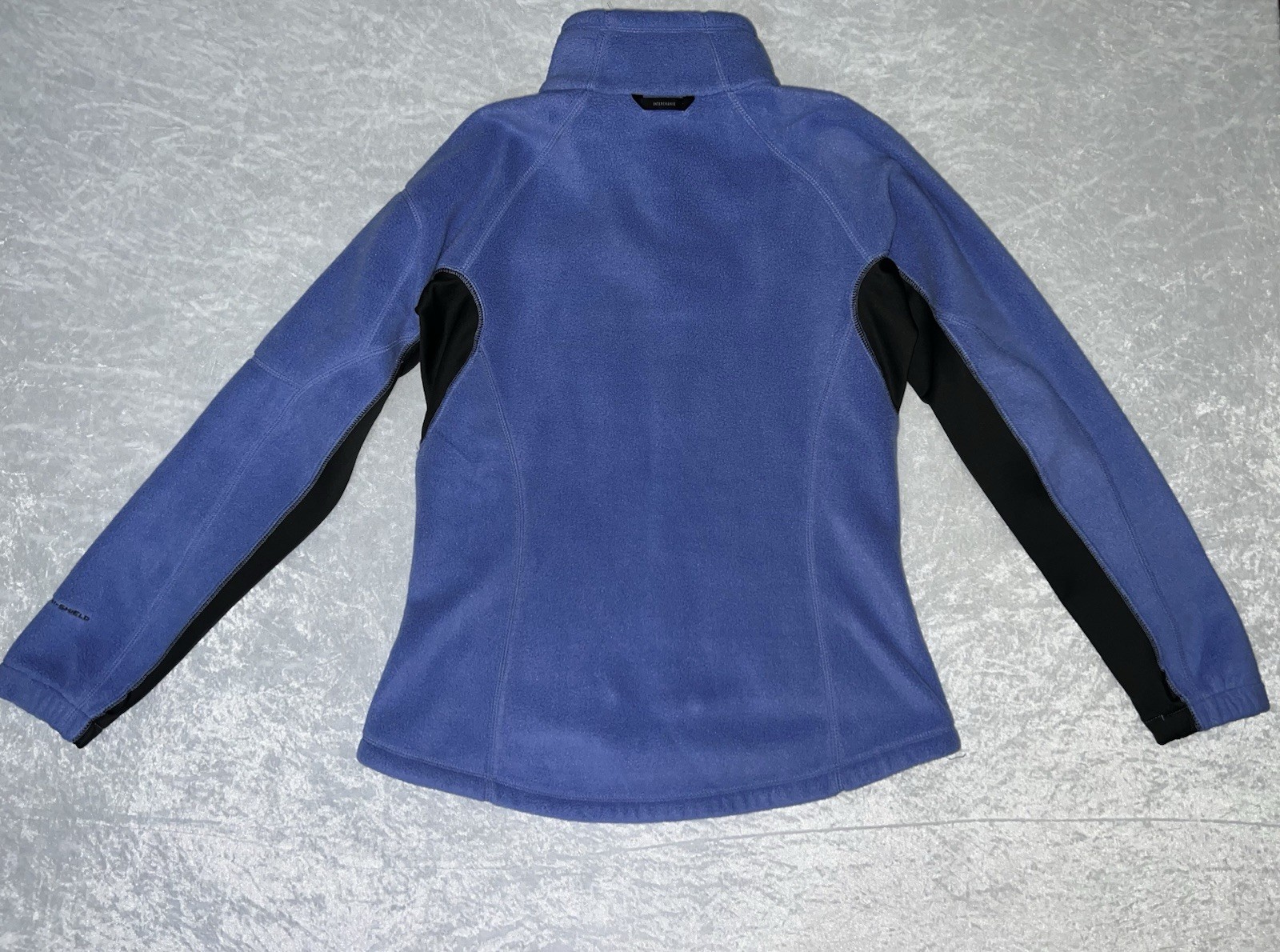 Columbia Interchange Women’s Size Medium Jacket Blue With Zip Pockets