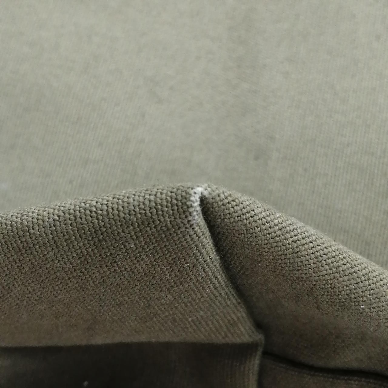 IL BISONTE Khaki Brown Pocket Canvas Tote Bag 10.6 inch