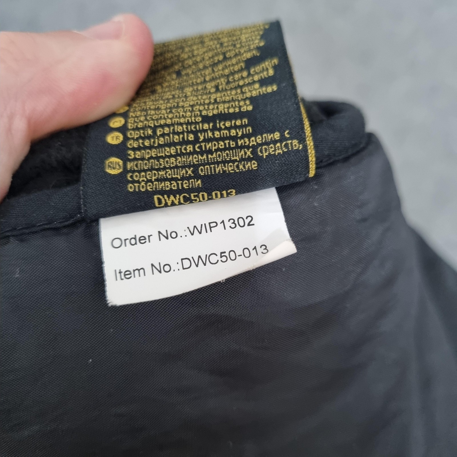 DeWalt Gilet Mens Large Black Force Quilted Hybrid Work Bodywarmer Vest
