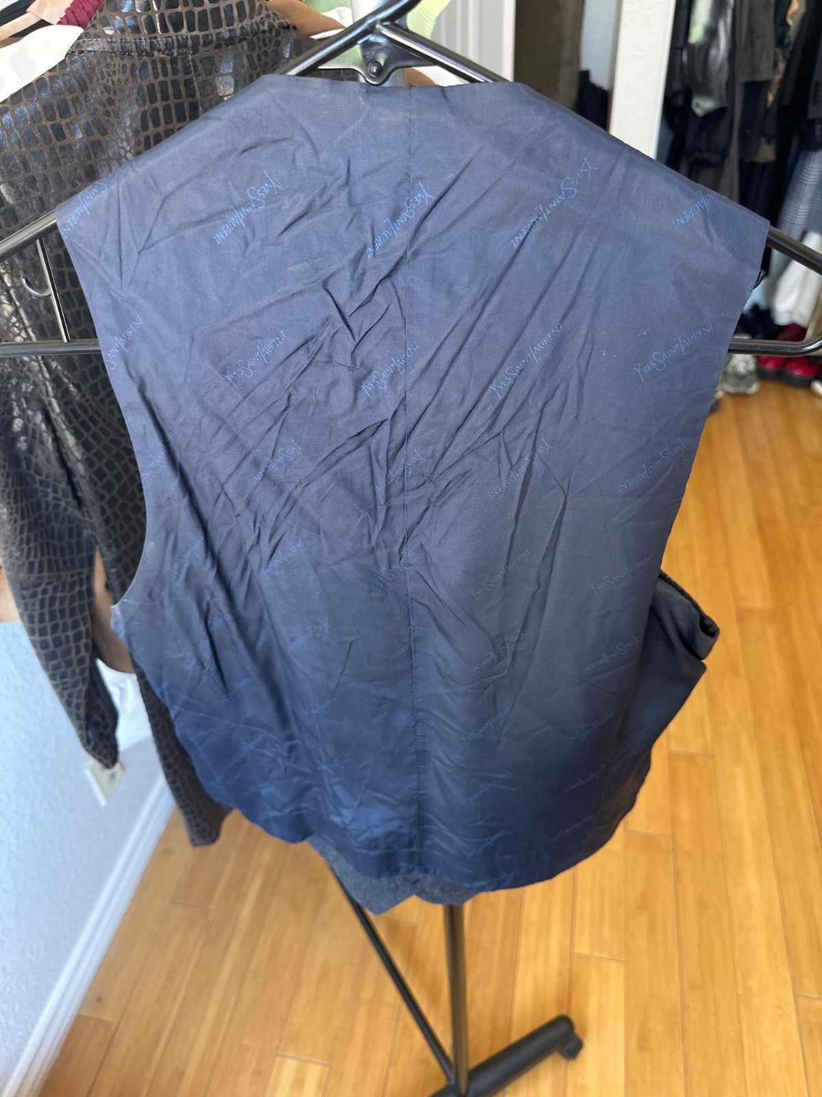 YSL vintage small mens vest