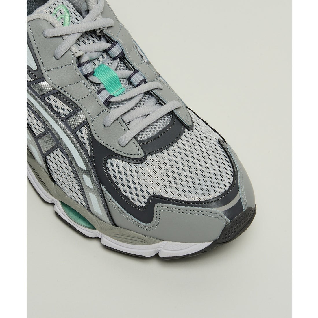 Asics Gel-NYC 2055 Mesh Leather Grey Silver Grey Men’s Size