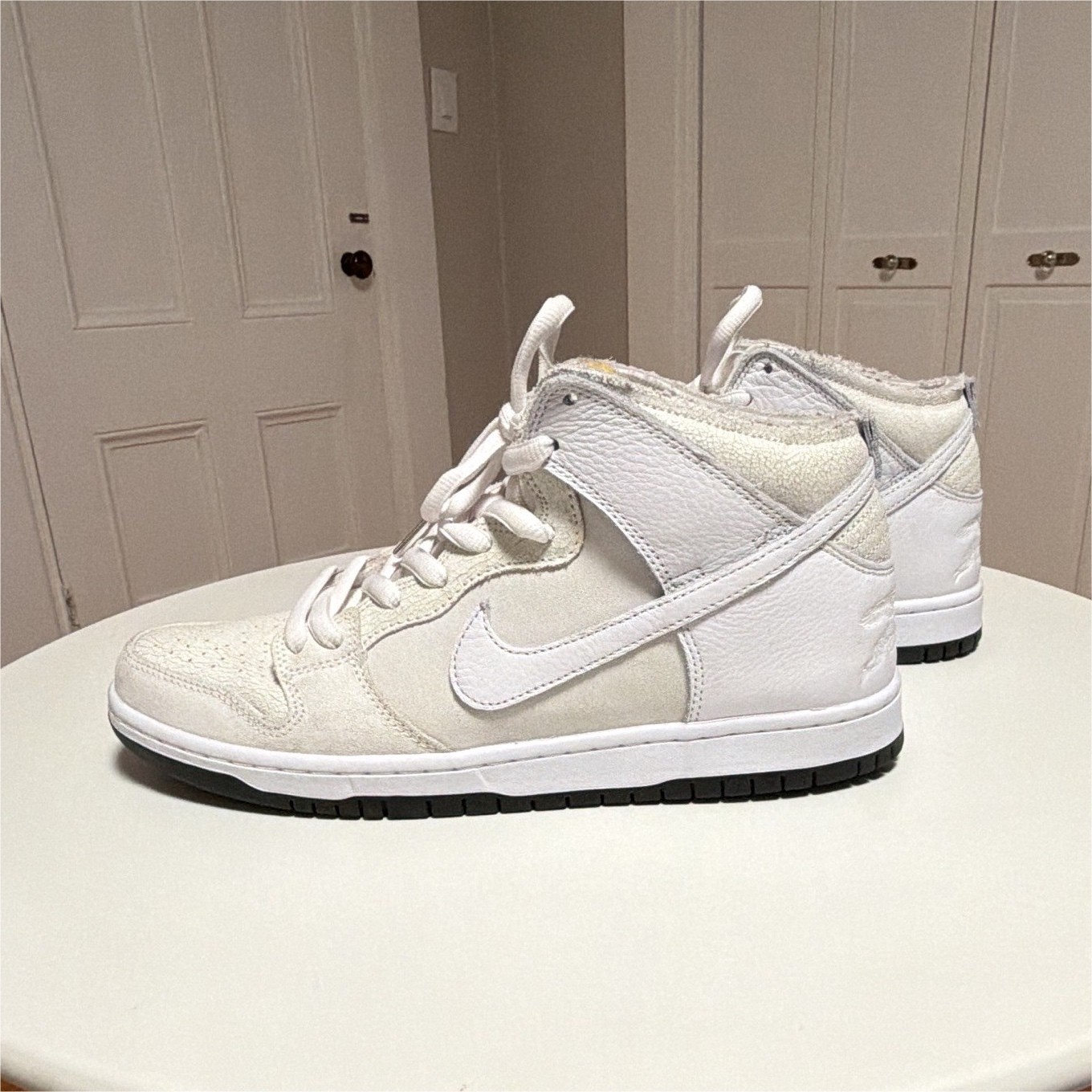 Nike AntiHero Dunk SB High Wolf Grey HM5837-100 High Top Sneaker Men
