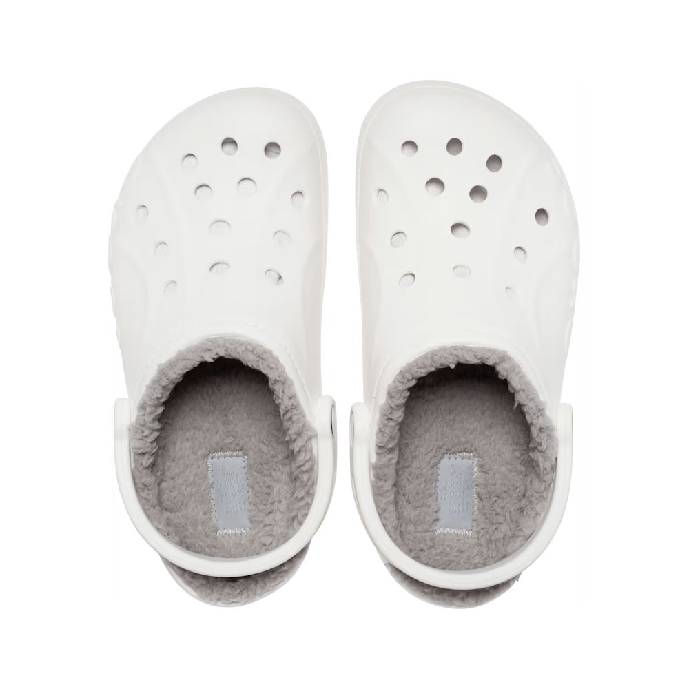 New Mens CROCS BAYA LINED CLOG 205969-11H WHITE US 4-10 TAKSE