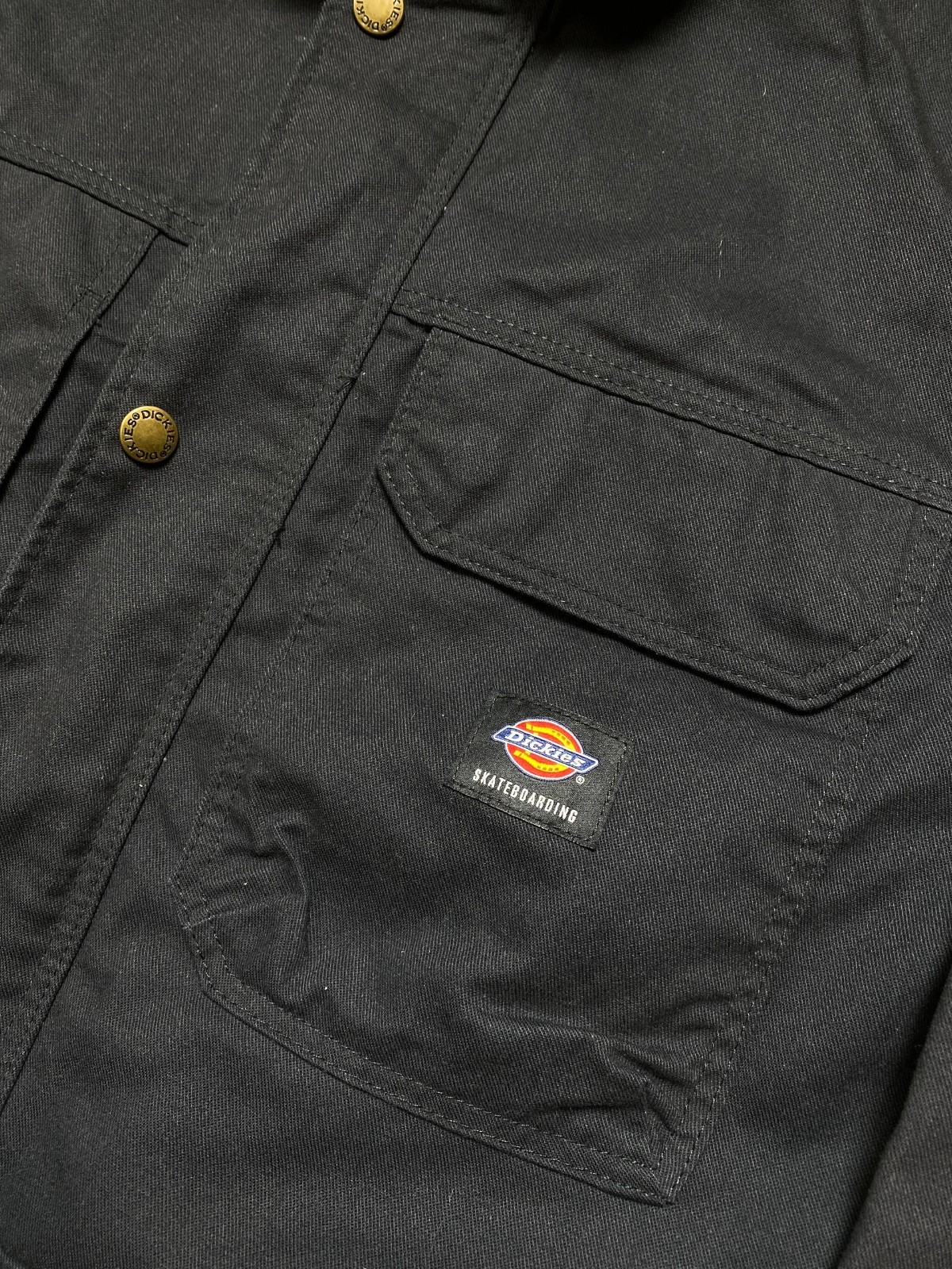 Dickies Insulated Eisenhower Front Zip Jacket – Black, Size L