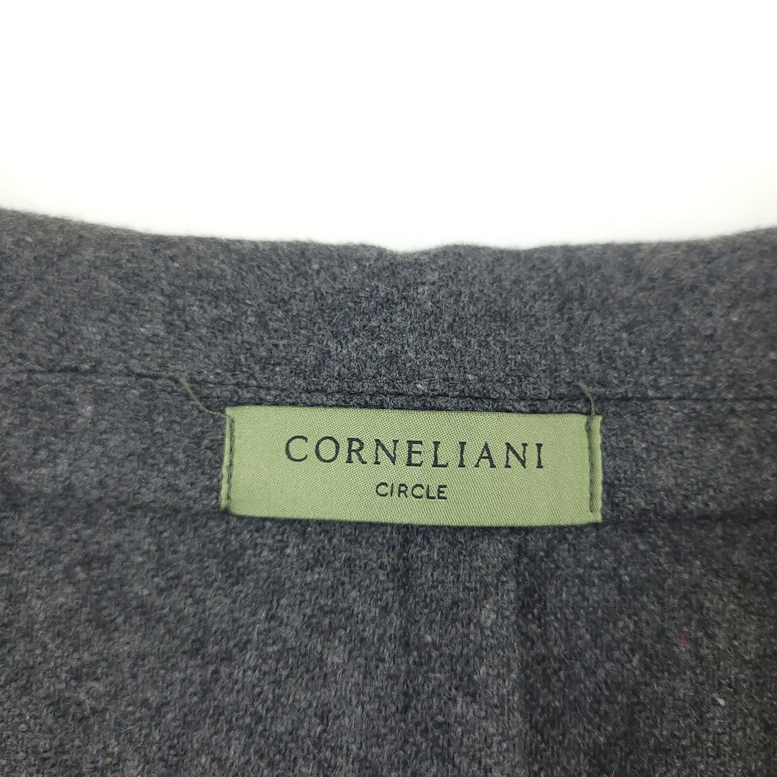 Corneliani Weekender Jacket Size (Italy 52R) US 42R Cashmere Slim Fit Gray Mens