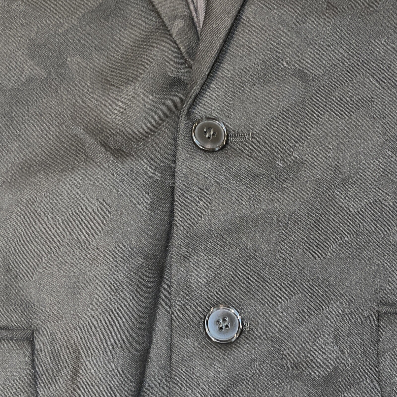 Saint St Laurent Paris Black Camo print dinner jacket size 50