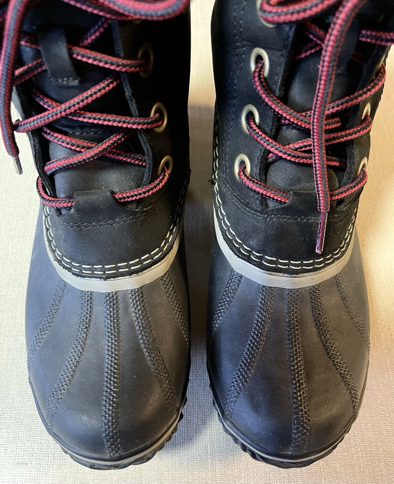 Sorel Womens 7.5 Slimpack Lace II Winter Boot Black Waterproof NL2348-010, NEW