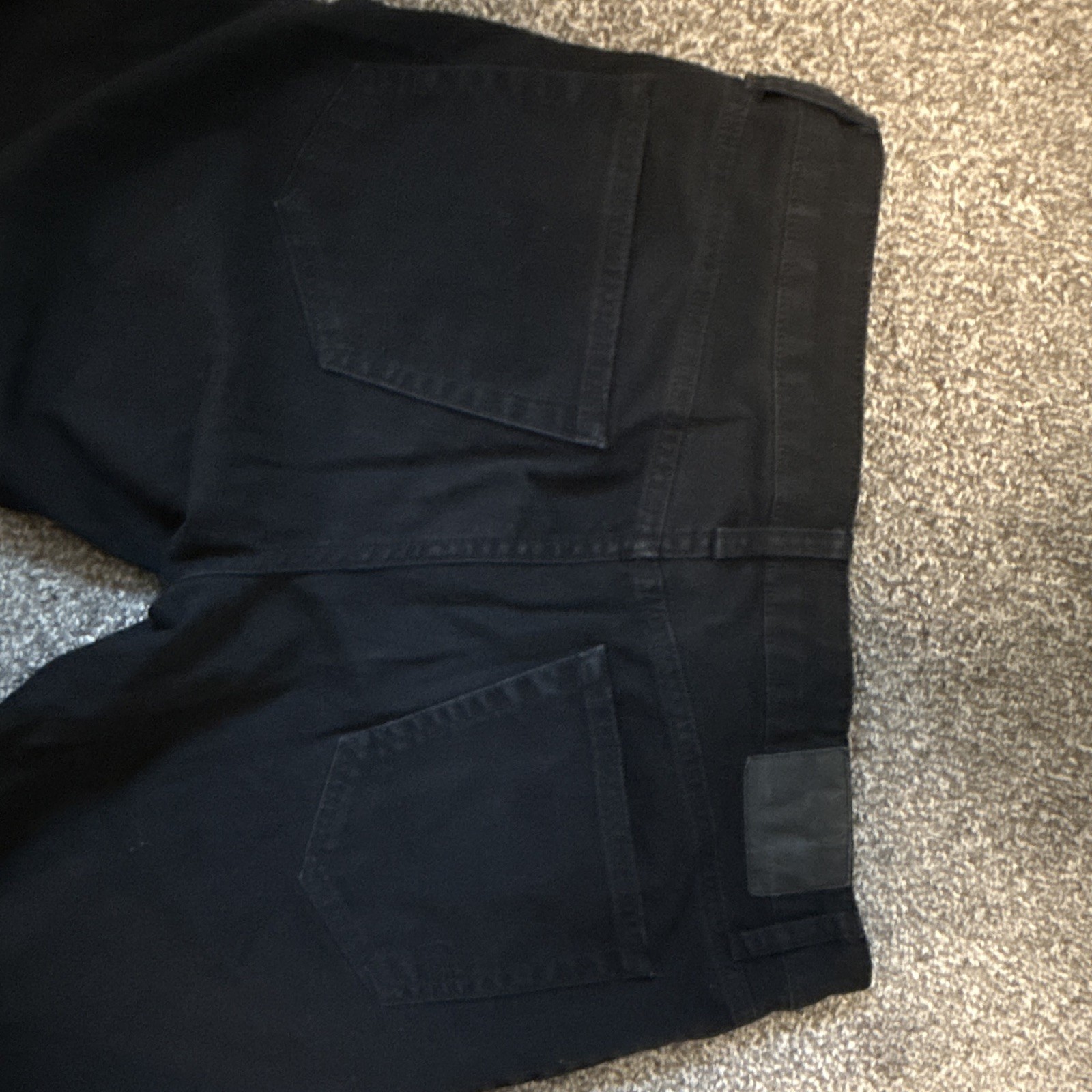 AERO Women’s Black Dark Wash Skinny Denim Jeans Slim Fit Mid Rise 5-Pocket