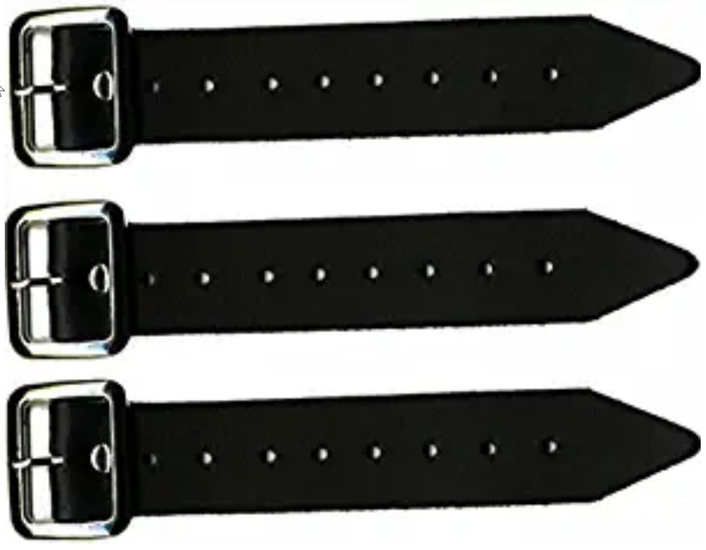 Kilt Strap and Buckle Extender 7 Inch – 1.25 Inch Wide x 3 Straps