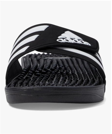 Men Adidas Adissage Black/White 100% Original Brand New