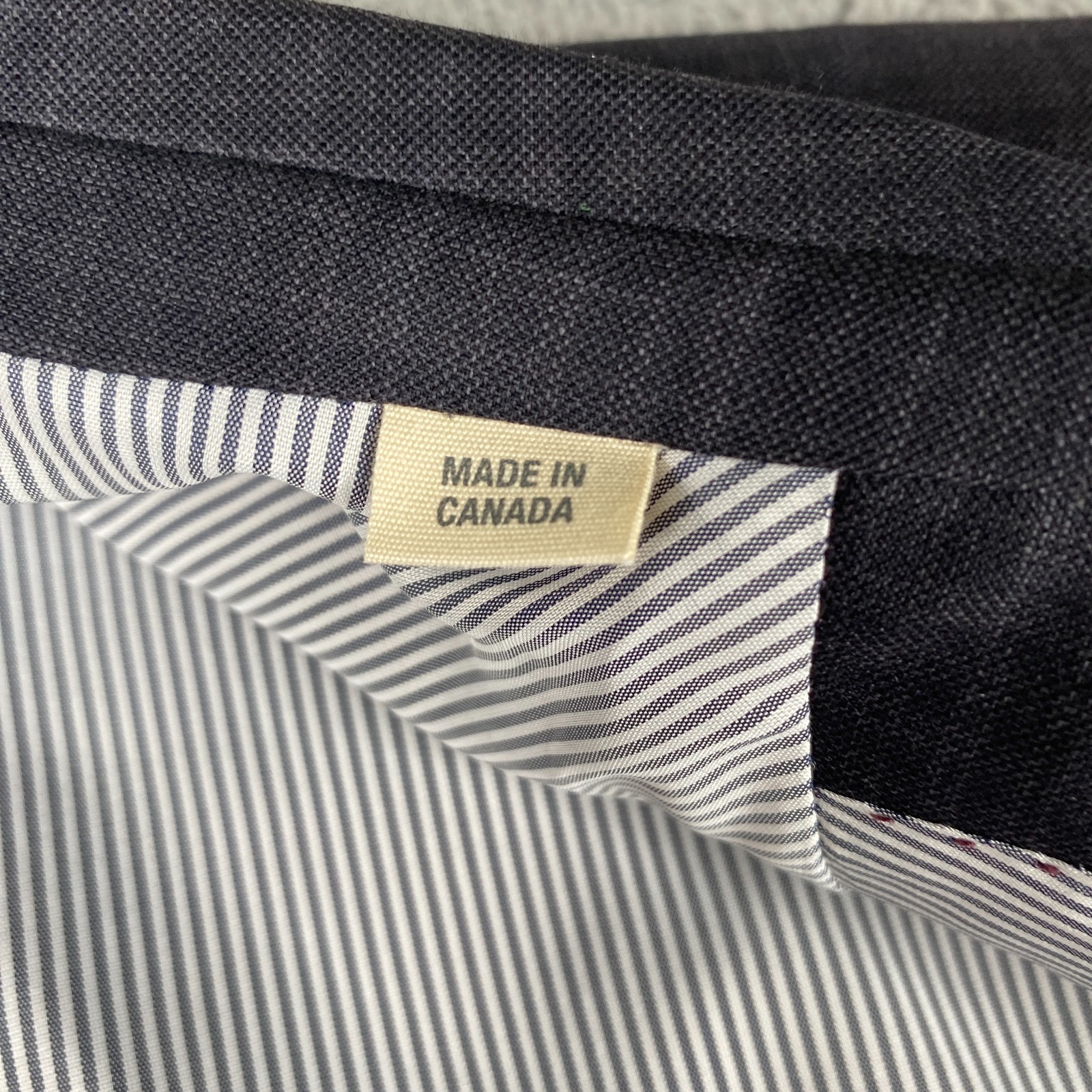 Todd Snyder Blazer Mens 44L Gray Plaid 100% Wool Mayfair Slim Fit Sport Coat