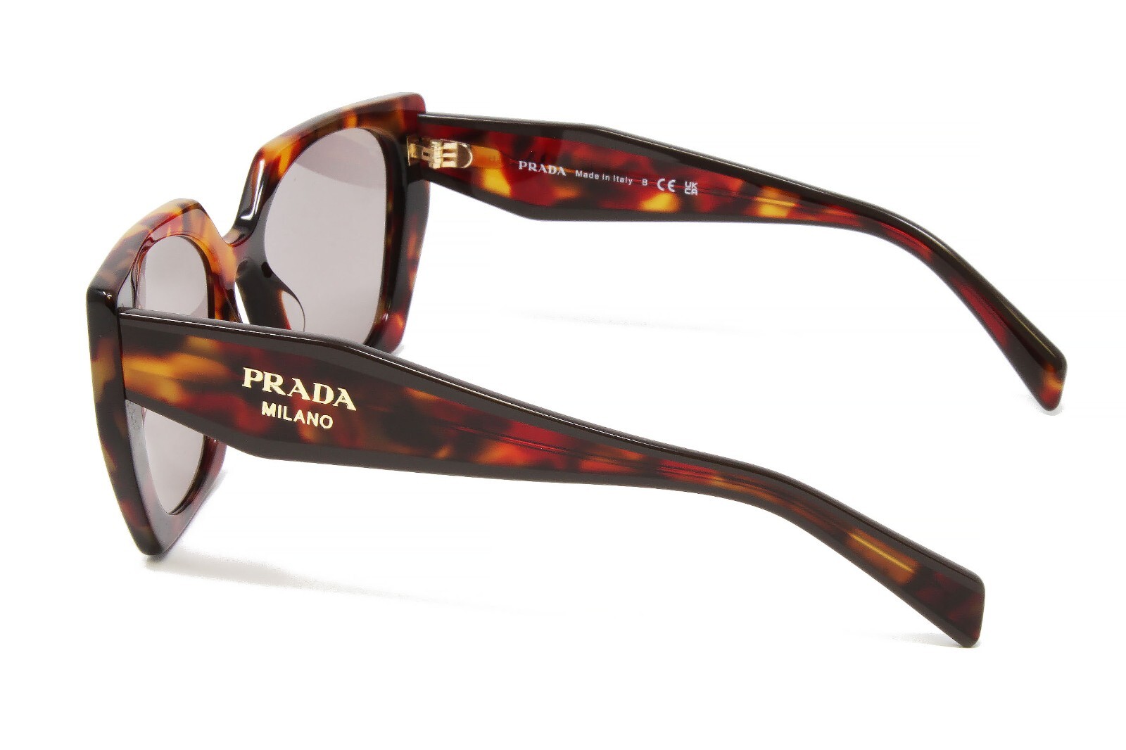 Prada Women’s Sunglasses PR15WS 22A20I Poppy Tortoise 54mm NEW!