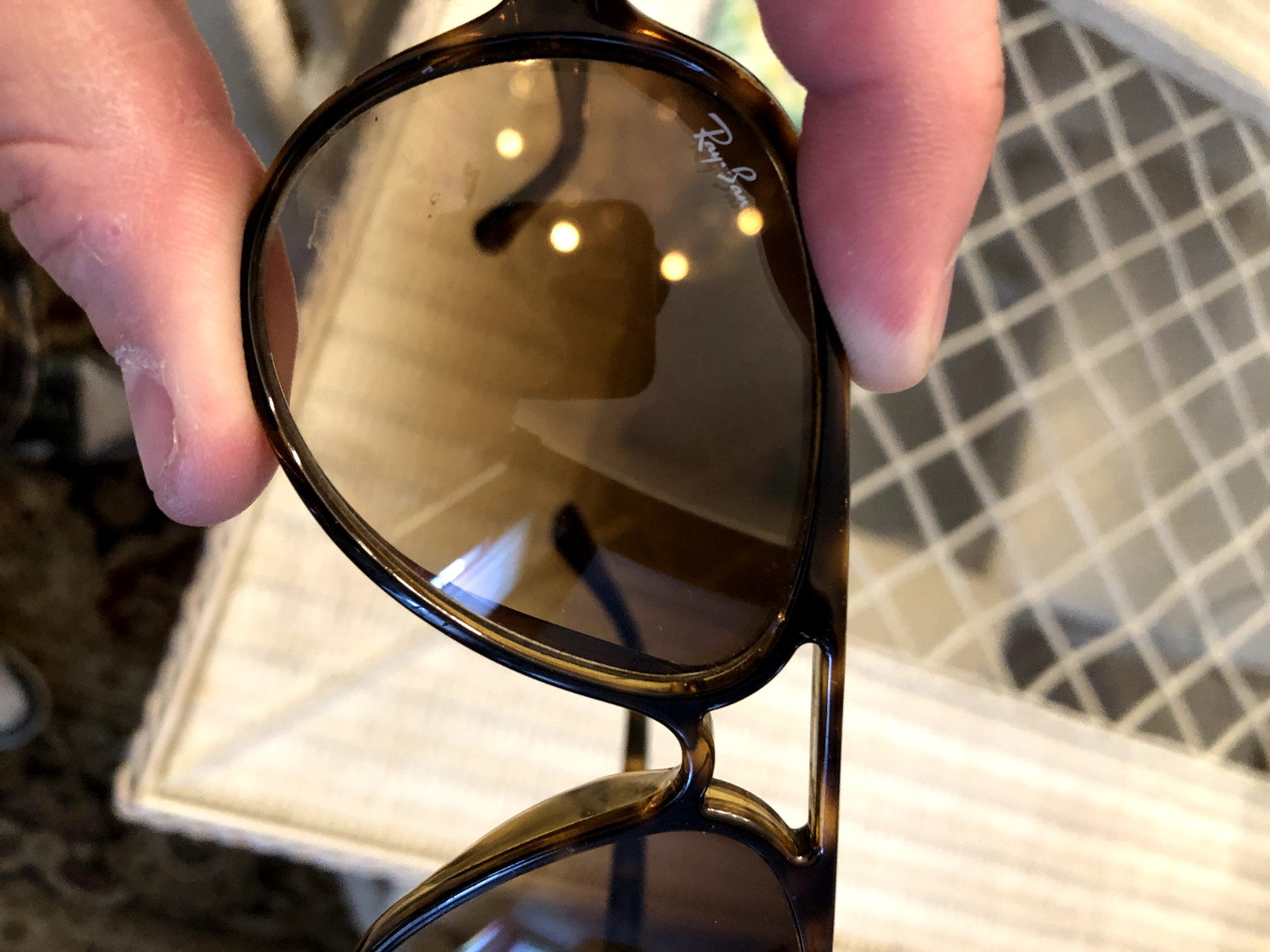 Ray-Ban RB4125 CATS5000 710/51 Aviator Sunglasses – Matte Havana