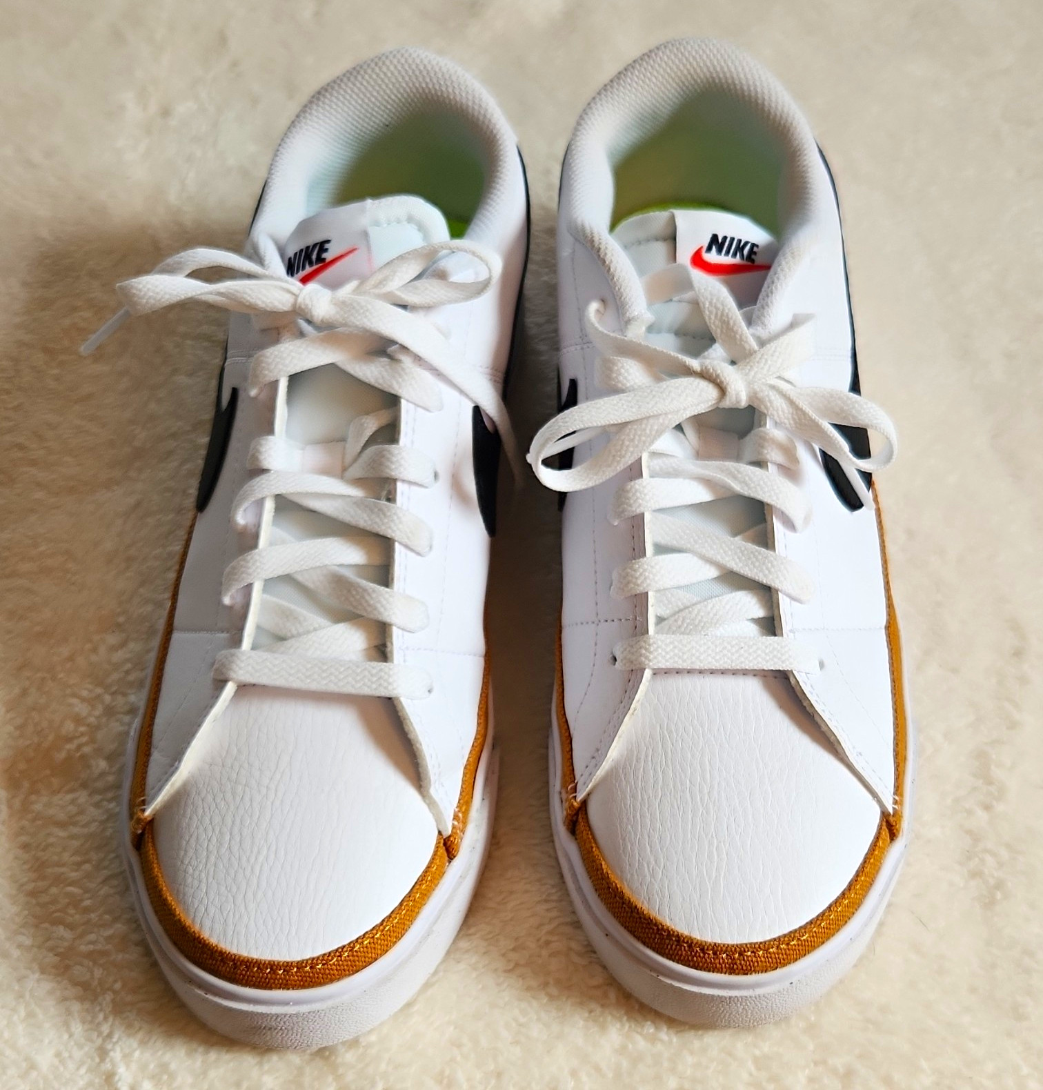 Nike Court Legacy Next Nature Low Top Lace-Up Leather Sneakers DH3161-100 2022