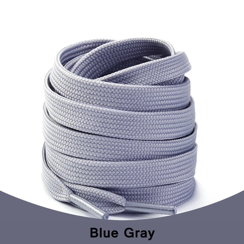 Classic Solid Color Laces 0.8cm Wide Flat Shoes Sneakers shoelaces Shoe Accessor