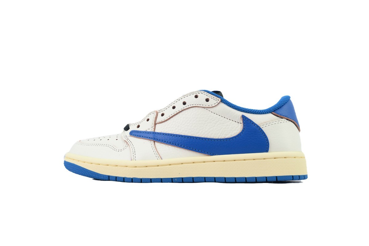 DM7866-104 Fragment Design x Travis Scott x Air Jordan 1 Retro Low OG SP ‘Sail