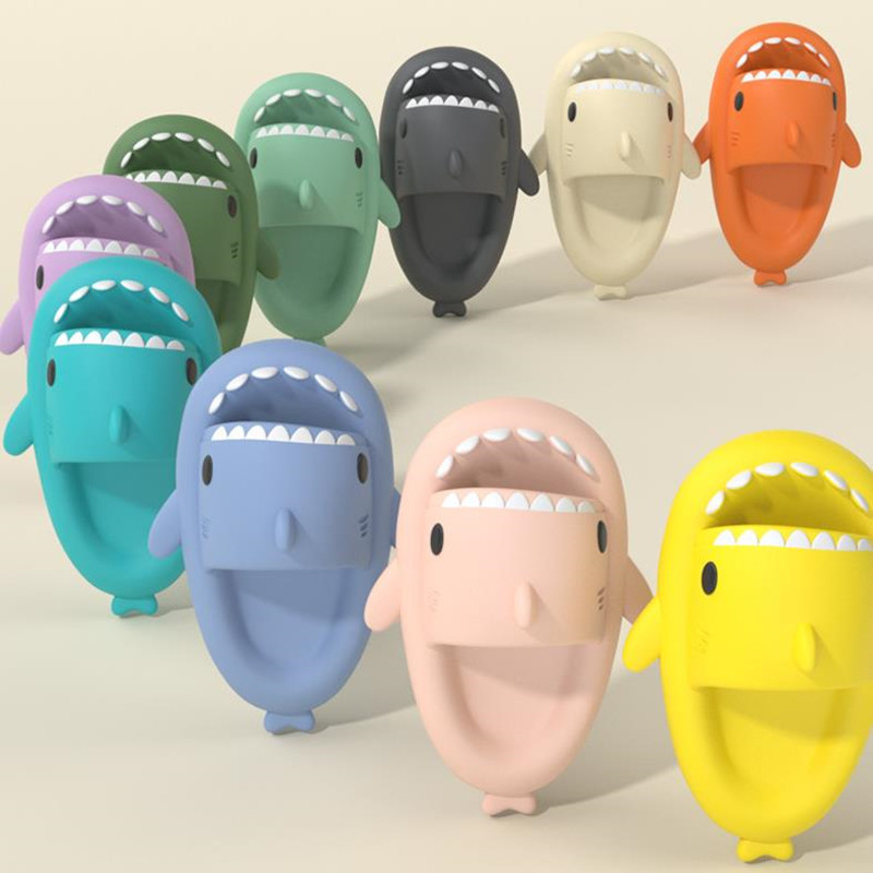 Unisex Shark Slippers (Various Colors And Sizes) Size Chart In Description