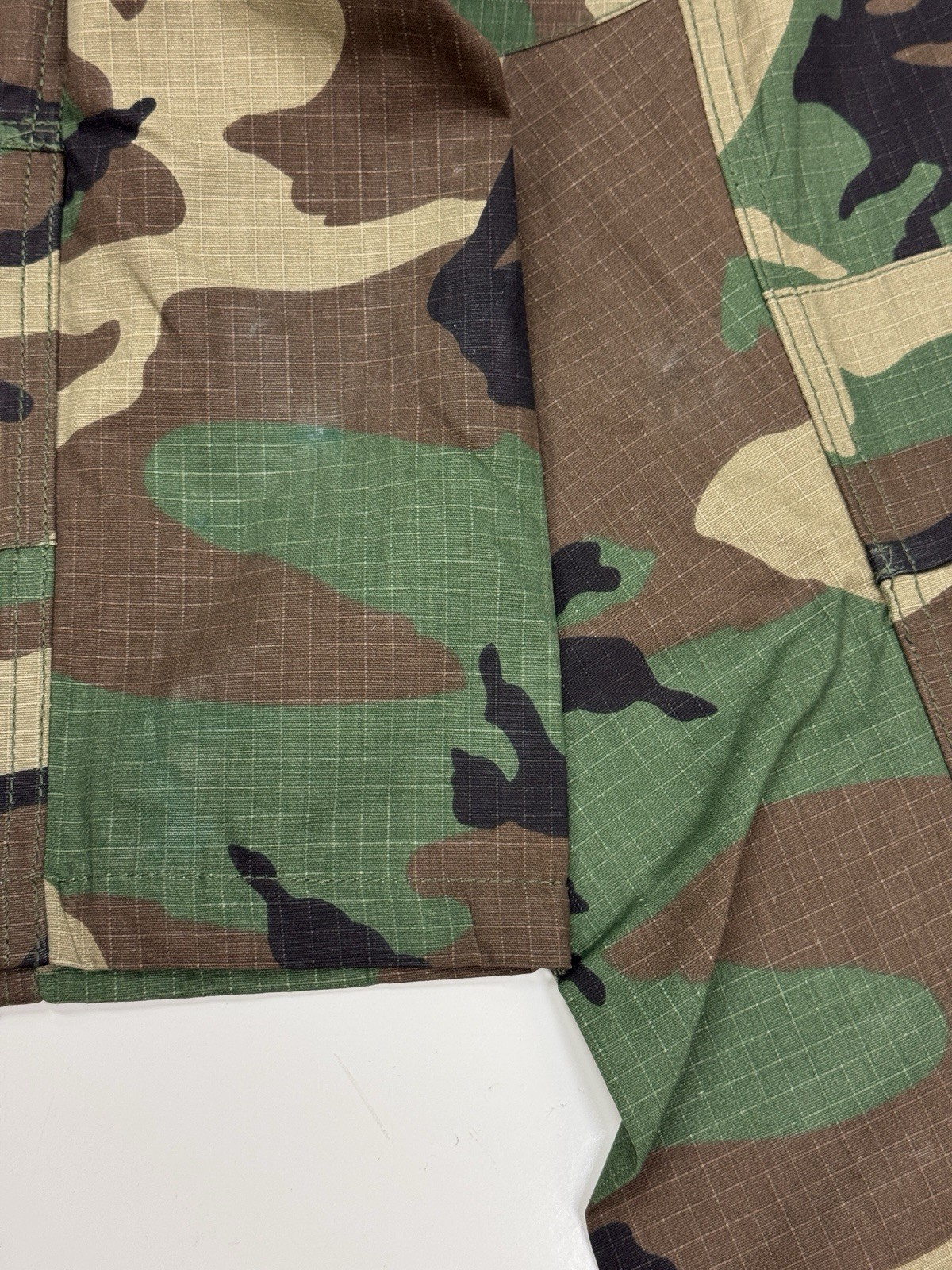 Rothco Woodland Camo 6-Pocket BDU 3/4 Capris Pants, Men’s Sz XS