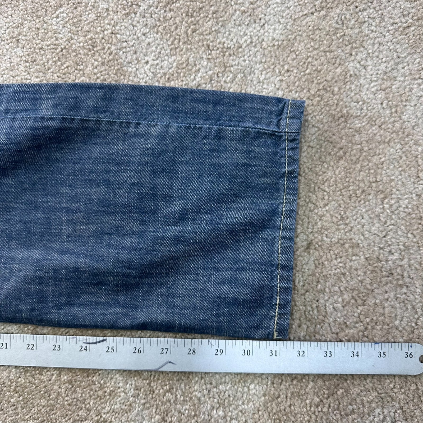 Levi’s 569 Loose Straight Jean’s Men’s 32×32 Pants Blue Denim Baggy