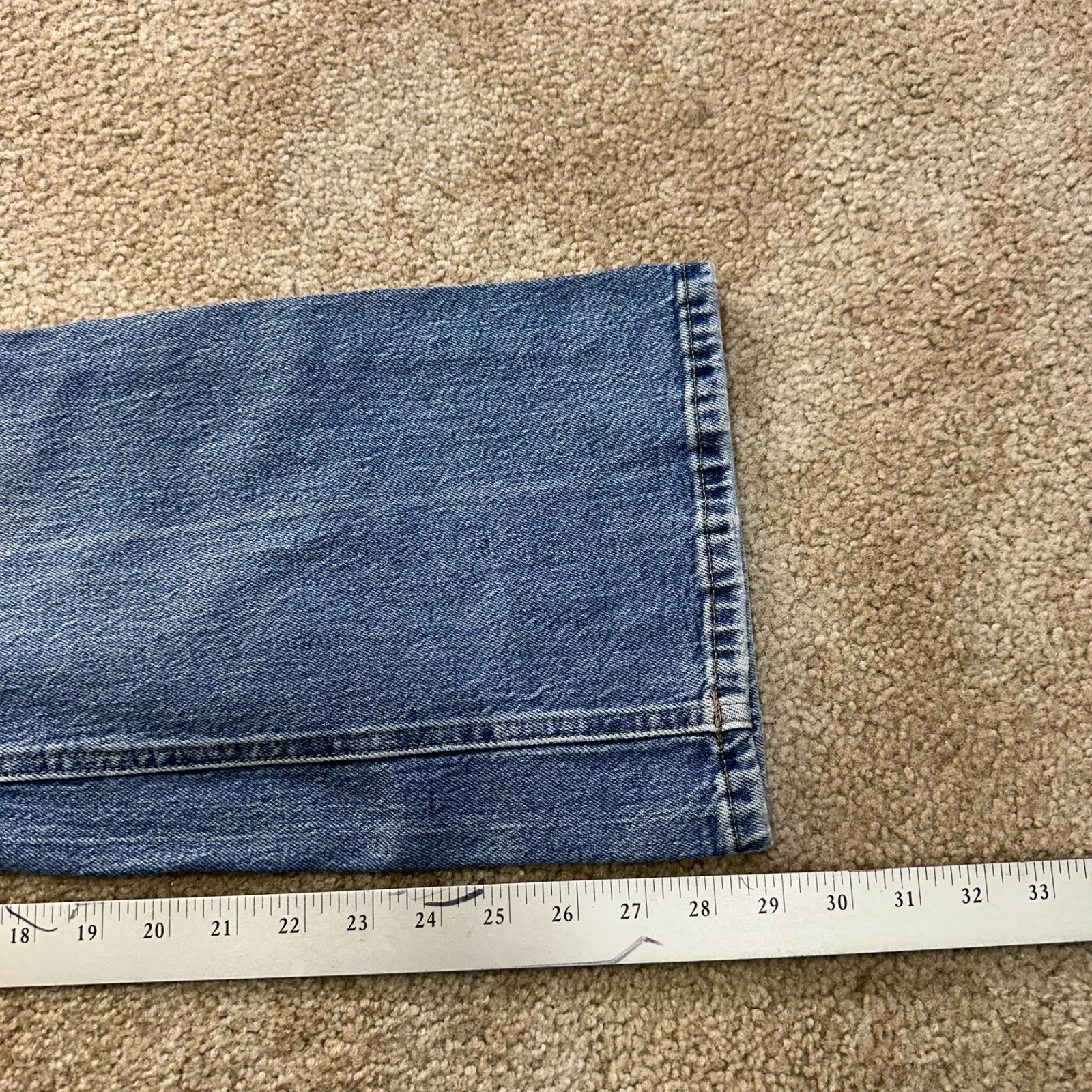 Edgely Mid Rise Flare Jeans Women’s 12s Blue Denim Stretch