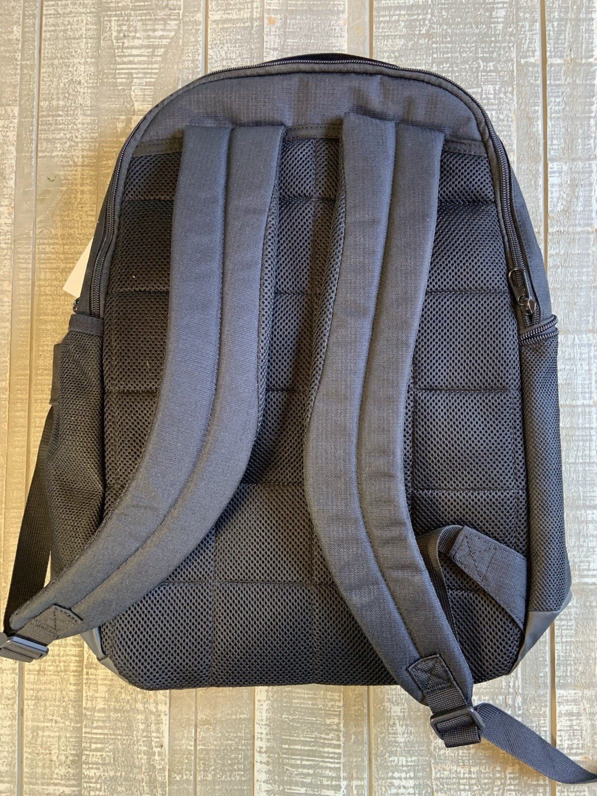 Nike Brasilia 9.5 Backpack 24L School Work Gym Black Bag White Logo Swoosh NWT