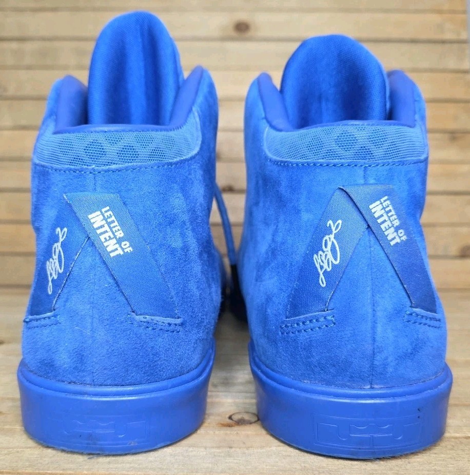Nike LeBron XII 12 NSW Lifestyle QS Game Royal Suade 716417-400 James Sz 13 Shoe