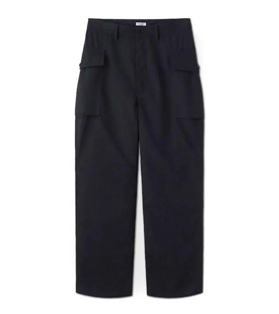 PHIGVEL HOPSACK Wide Pocket Trousers Charcoal Size 3 (L)