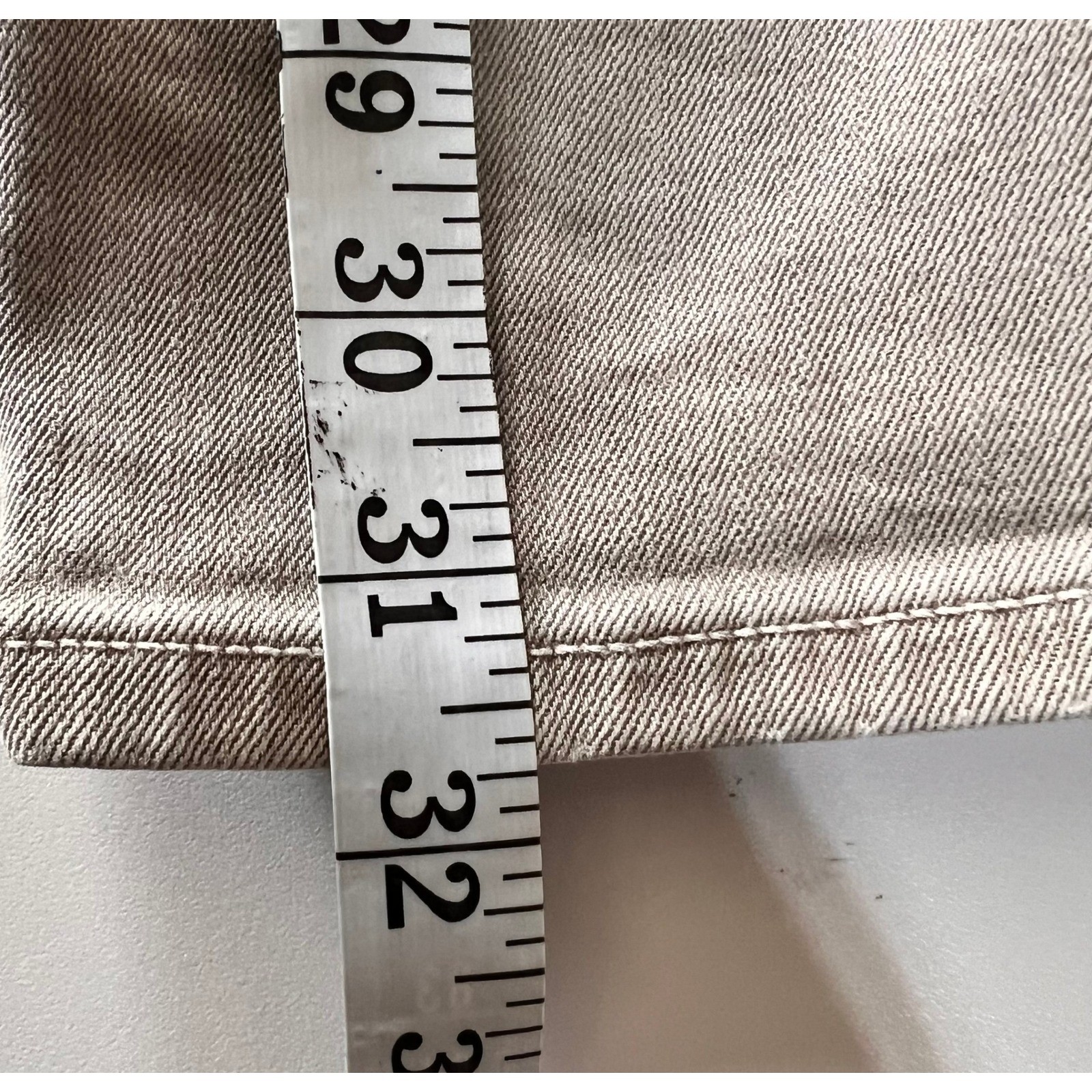 American Eagle Next Level Flex Skinny Jeans Mens 32×32 Taupe Khaki Brown Tapered