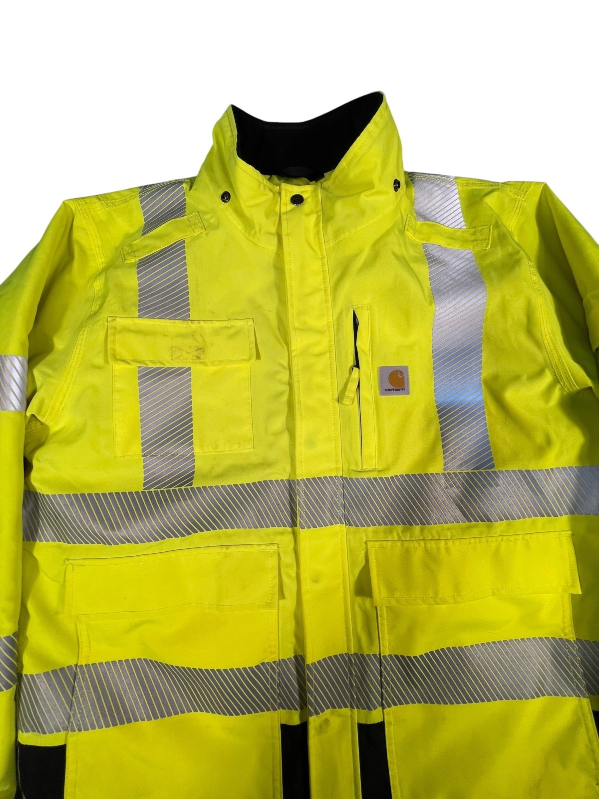 Carhartt HV Sherwood Class 3 Jacket Men Medium Brite Lime Water Repellent Warmth