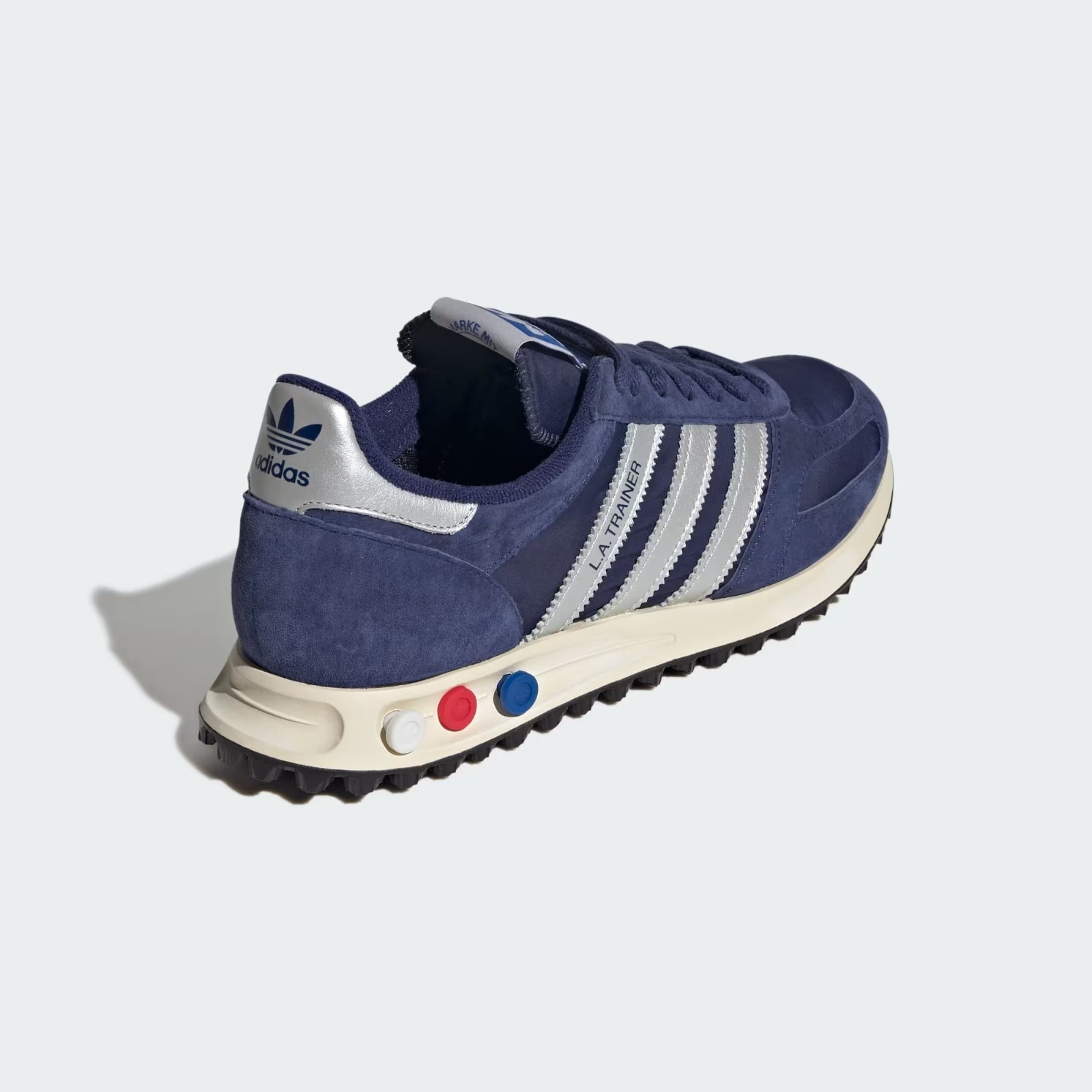 Adidas LA Trainer OG JR7171 Dark Blue Silver Men’s Sneakers Vintage low shoes