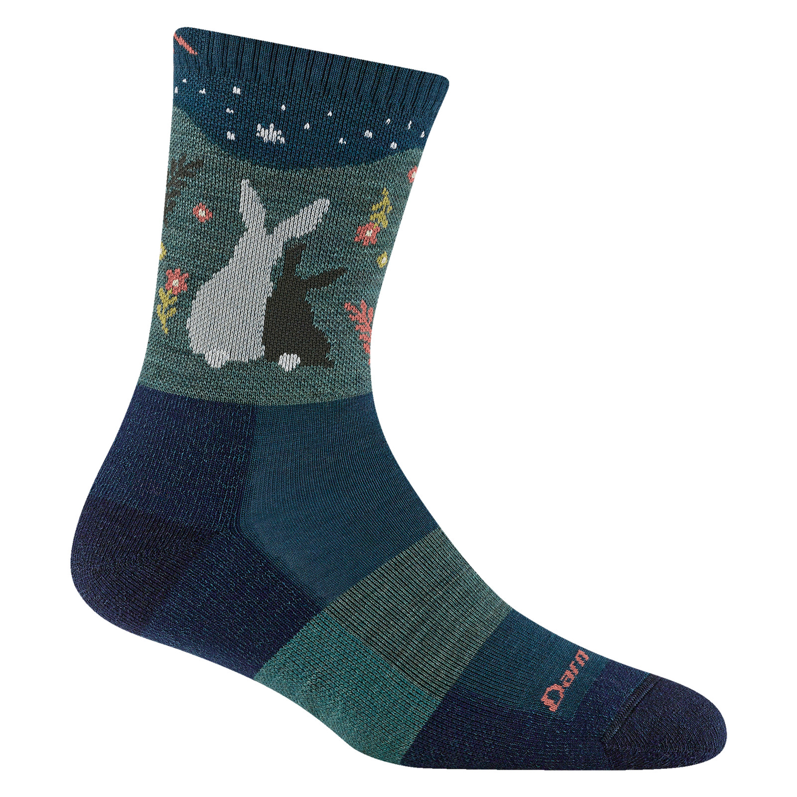 DARN TOUGH 5001 Eclipse Women’s Critter Club Micro Crew Lightweight Hiking Bunny
