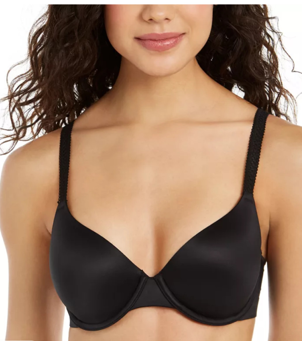 Calvin Klein Women’s Liquid Touch Lightly Lined Perfect Coverage Bra,Olive 34 DD