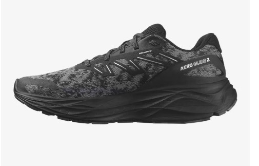 Salomon Aero Glide 2 Black/Phantom/Ghost Running Shoe Men’s US Sizes 7-14 NIB