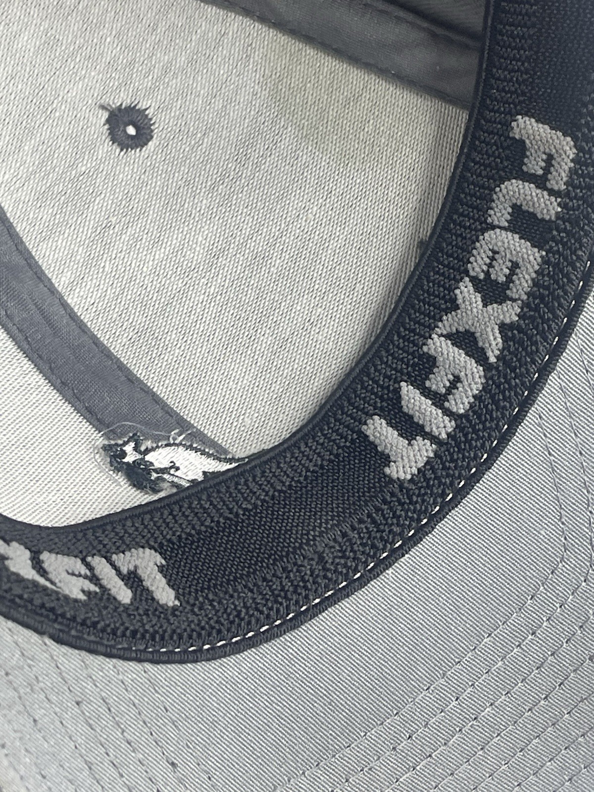 Vintage Kangol Blue Wool Blend Flexfit Baseball Cap Solid Gray Flexfit Size L/XL