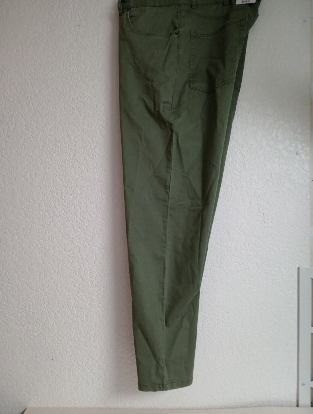 George Straight Leg Stretch Men’s Pants Size 40×30 Color Artichoke Green