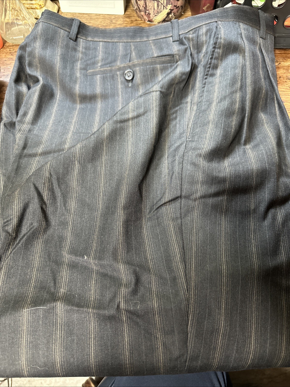 Roberto Villini Men’s Suit Gray Wool Jacket and Pants