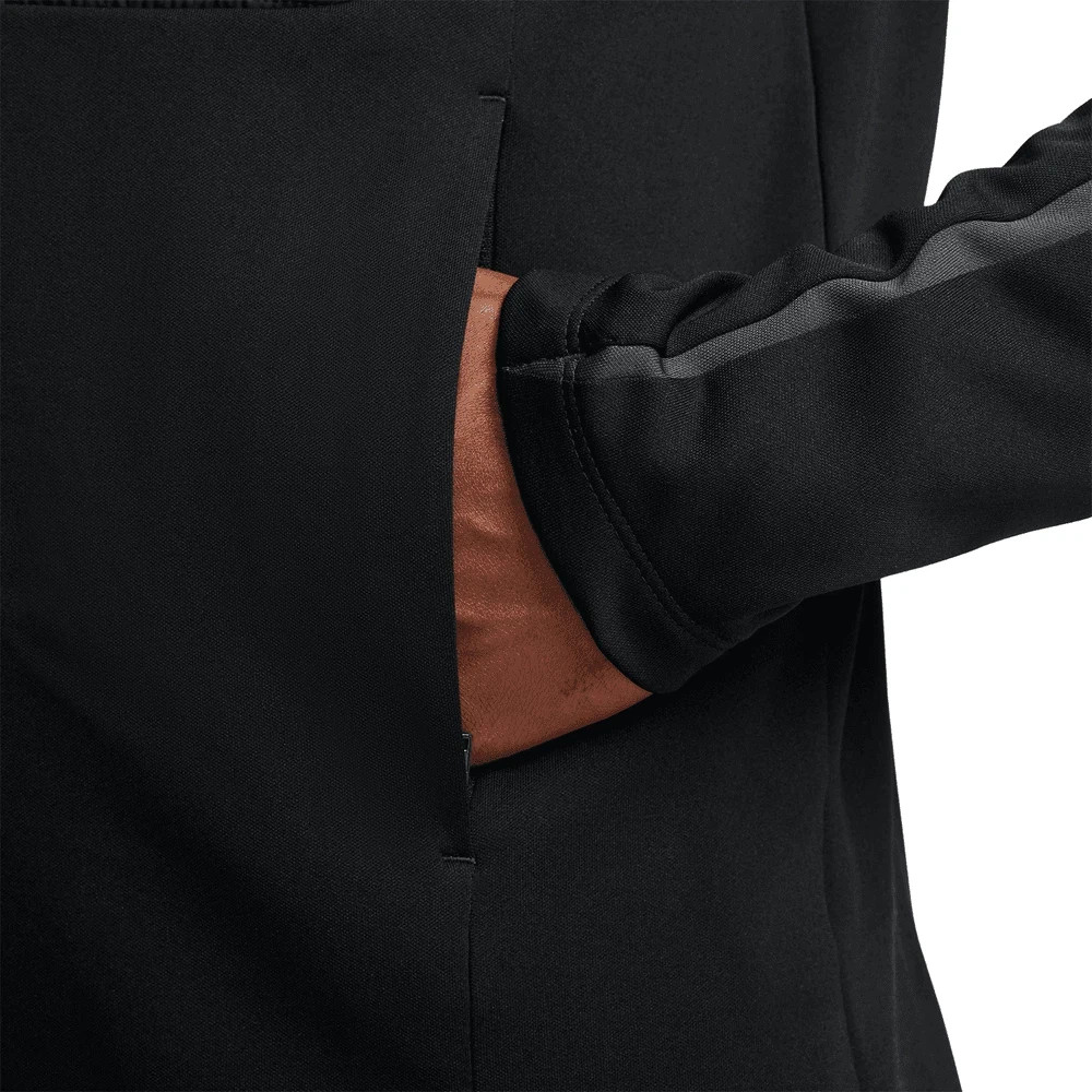 Nike Academy Therma-FIT Warrior Half Zip “Black” Soccer Top FB6816-010 Men Sz L