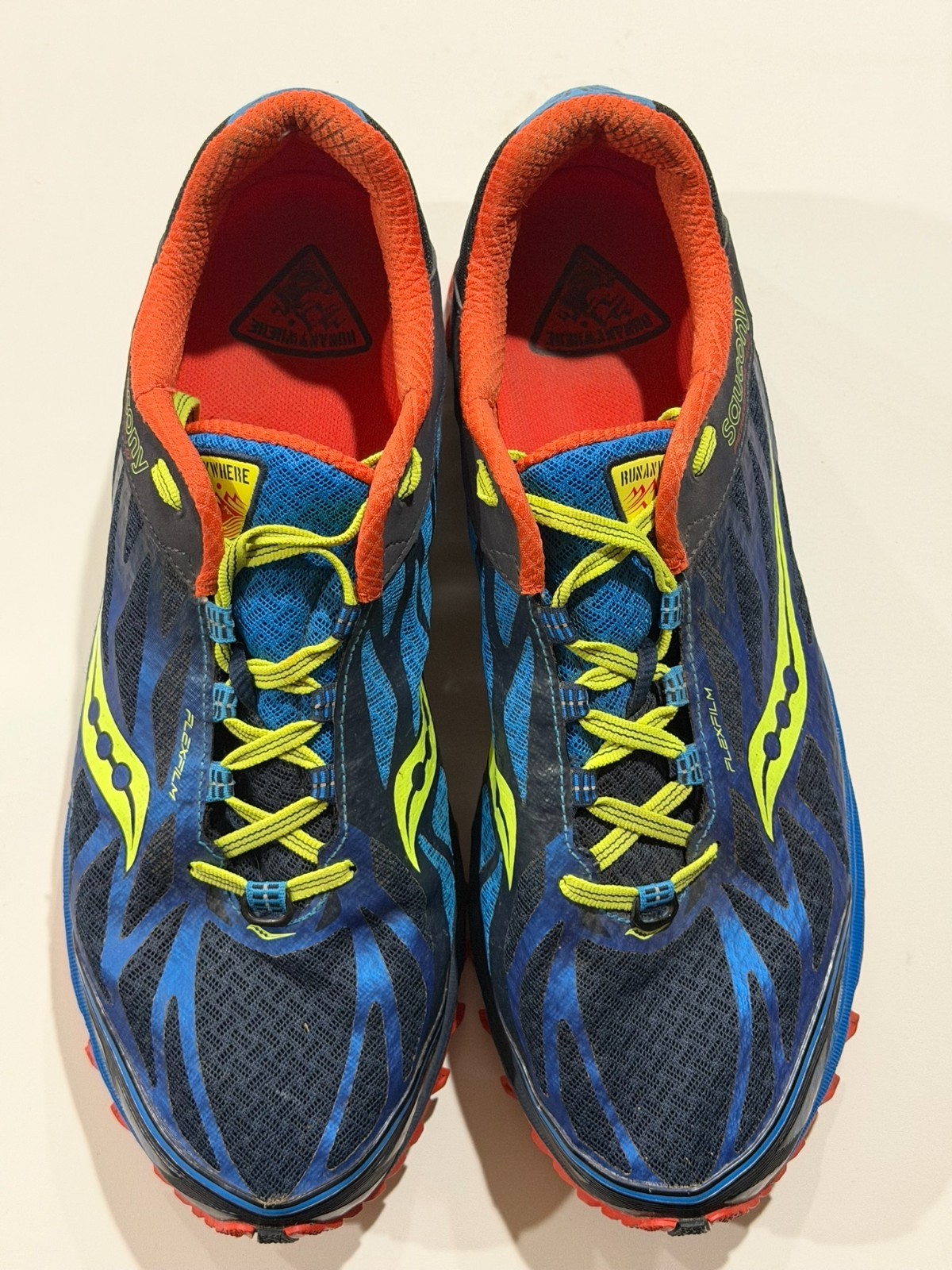 Saucony PowerGrid Peregrine 4 Run Anywhere Trail Running Men’s 13 Shoes Sneakers
